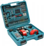 Makita 18v Combi Drill & 101 Piece Accessory Set